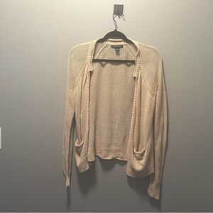 Banana Republic Cream Cardigan Sweater